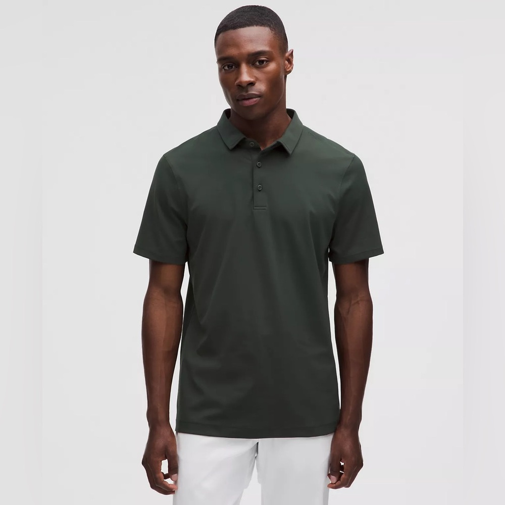 lululemon athletica Dark Green Polo Shirt